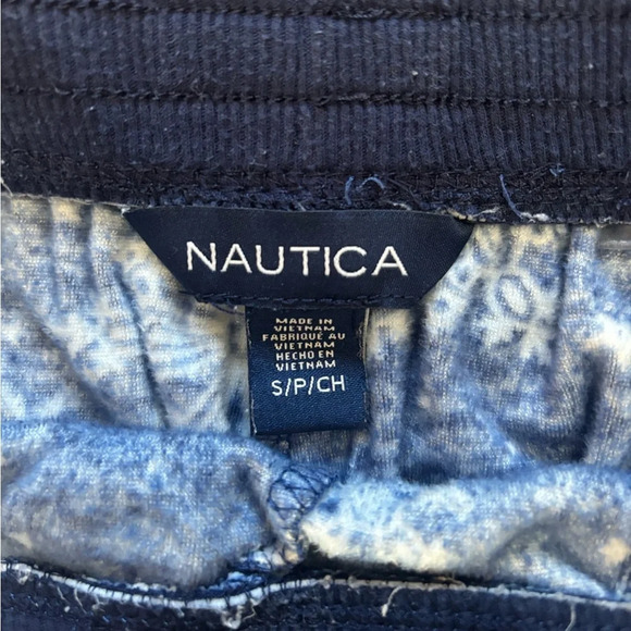 Nautica Brand pajama set size Small Petite blue snowflakes - Picture 8 of 9